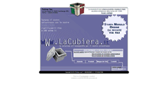 Desktop Screenshot of lacubiera.it