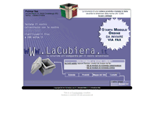 Tablet Screenshot of lacubiera.it